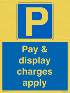 Pay & display charges apply